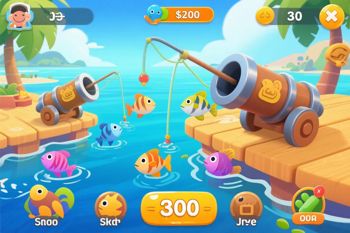 捕鱼之星游戏界面